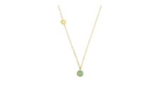 Collier Femme in Or jaune Avventurina P3783_C1_9KT